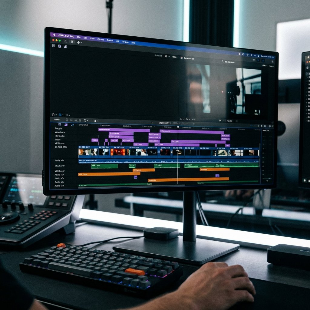 Video Editing Timeline