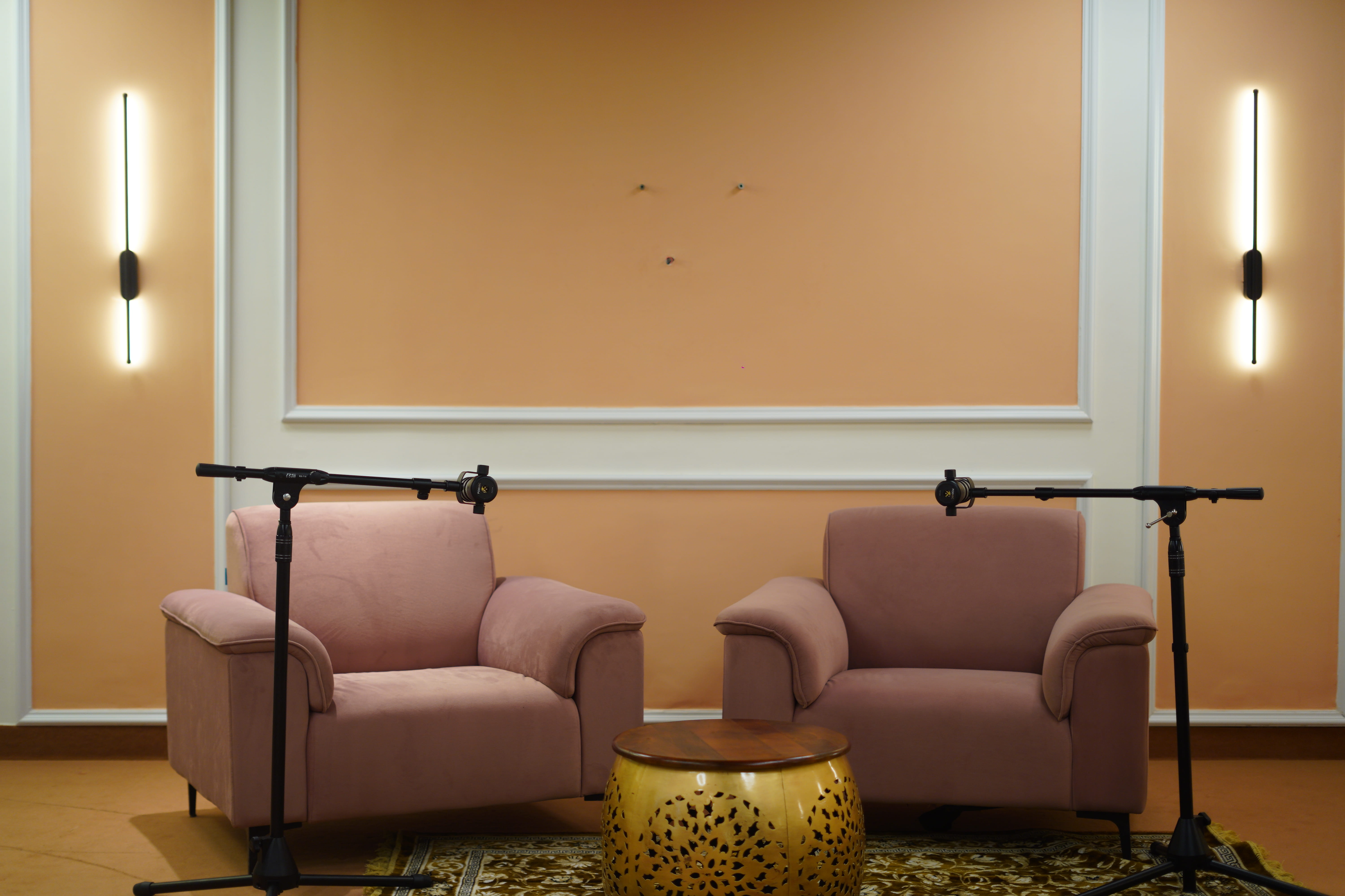 Acoustic treated room