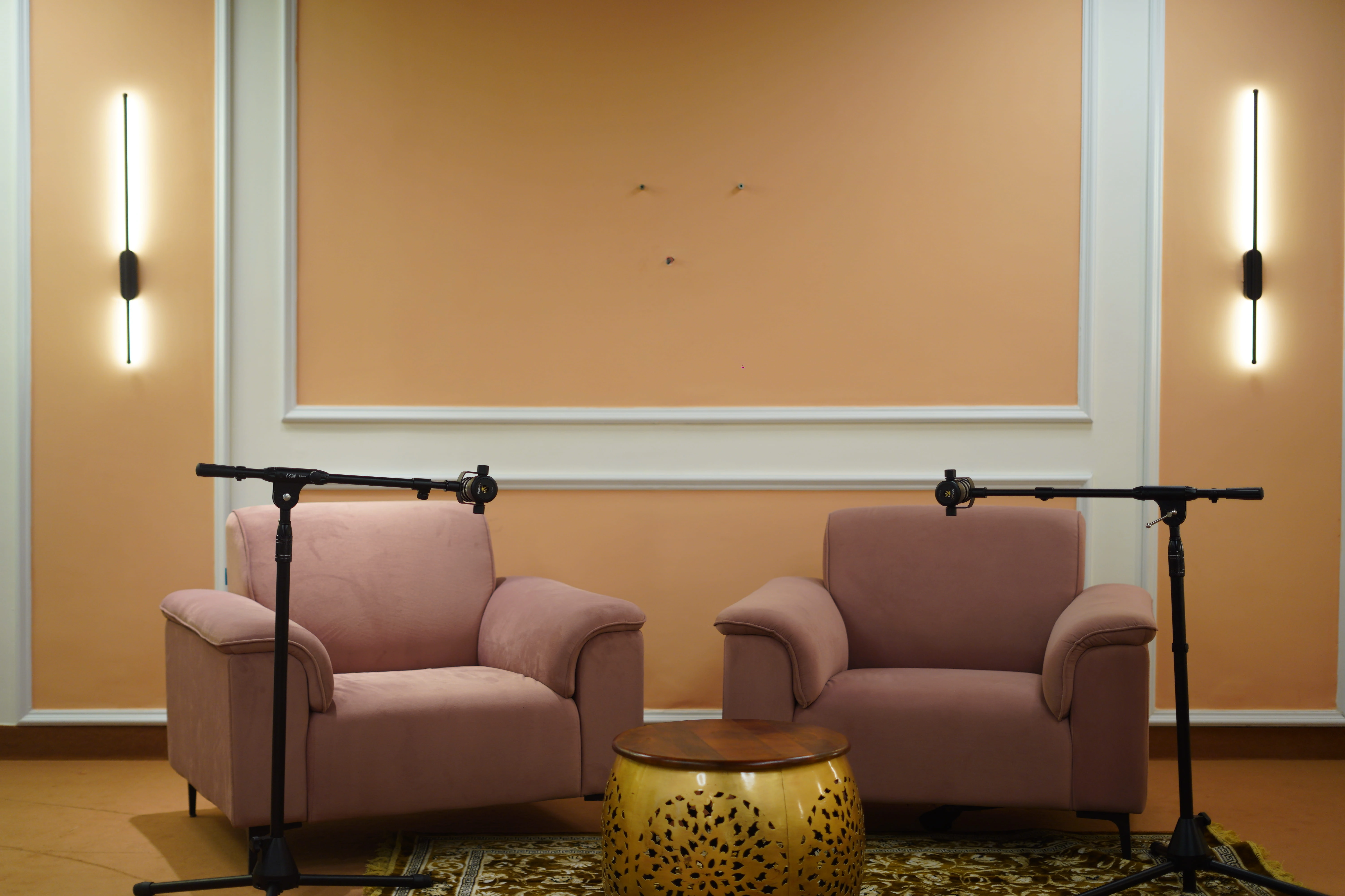 Acoustic treated room